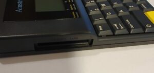 Amstrad NC100 Card Port