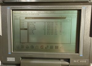 MC400 file manager