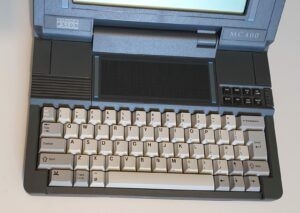 MC400 keyboard and trackpad