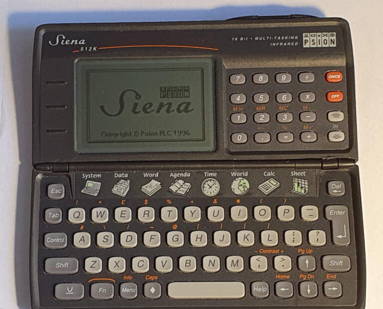 Siena boot screen