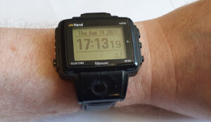 onHand on wrist