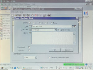 onHand Windows ToDo, Task, Buy Iains Book