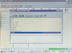 onHand Windows Memo, List