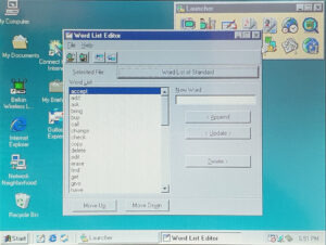 onHand Windows Word List Editor