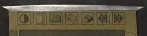 Pen Pad top buttons