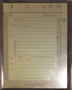 Pen Pad Address view