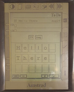 Pen Pad to-do entry
