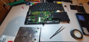 NC200 working on the innards