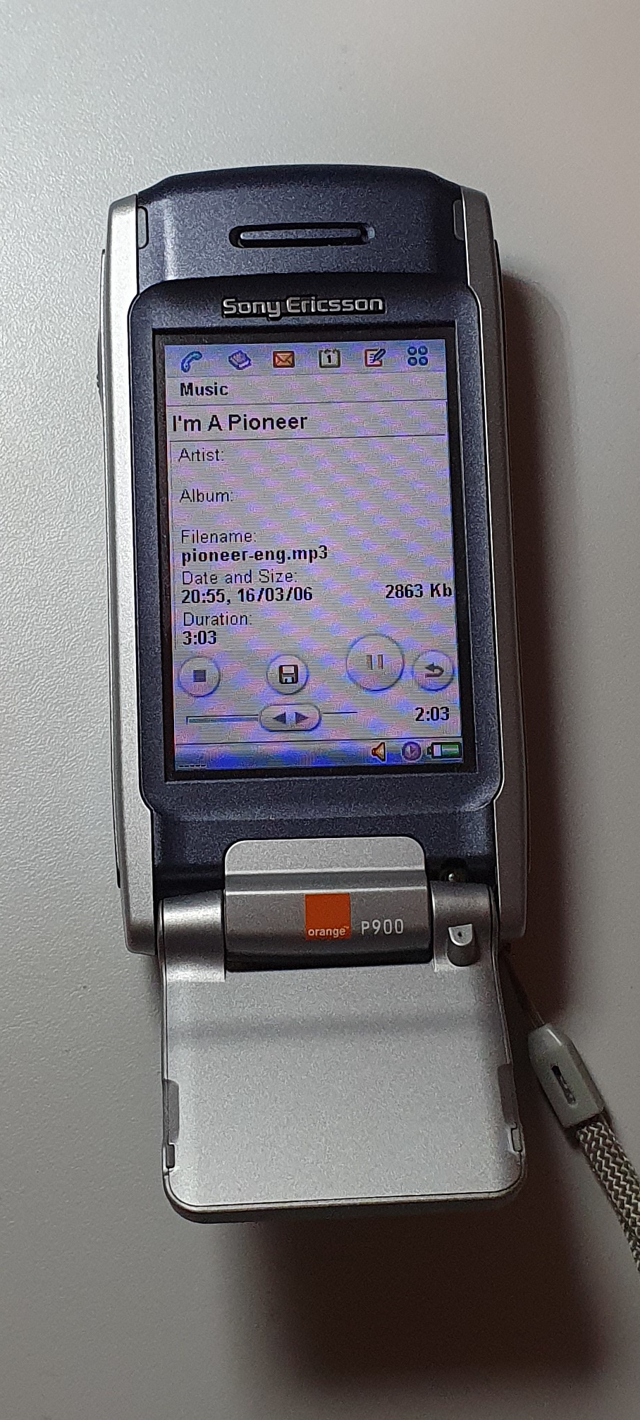 Sony Ericsson P900