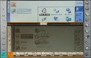 Psion Series 5 and Series 7 screens
