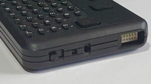 Microwriter AgendA expansion port