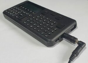 Microwriter AgendA on charge