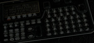 Microwriter AgendA alphabetic keys