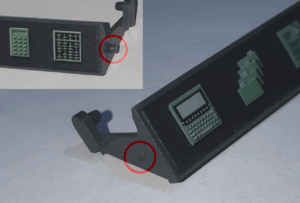 Acorn Pocket Book II broken button bar