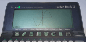 Acorn Pocket Book II plotter