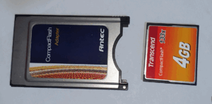 CF and PCMCIA adapter