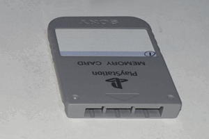 Sony Playstation memory card (connector)