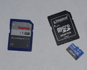 SD and Micro SD cards