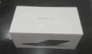 Planet Gemini box, closed