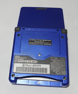 GameBoy Advance SP - underside