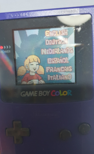 Game Boy Color screen