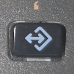 HP 95LX comms button