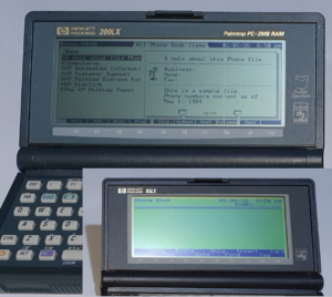 HP 95LX 200LX Phone Book