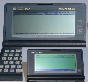 HP 95LX 200LX memo