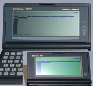HP 95LX 200LX Lotus 123