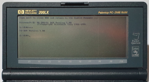 HP 200LX DOS