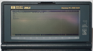 HP 200LX cc:Mail Compose